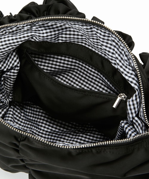 Casselini(キャセリーニ)の「Casselini(キャセリーニ) 2WAY blooming bag(ショルダーバッグ・レディース・ブラック/カーキ/ピンク/ドット/シルバー/ミント・FREE)」の18枚目の写真