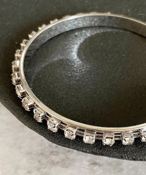 SPINNS(スピンズ)の「シルバーブレスレット/ライトストーン(ブレスレット・メンズ・シルバー・ONESIZE)」の1枚目の写真