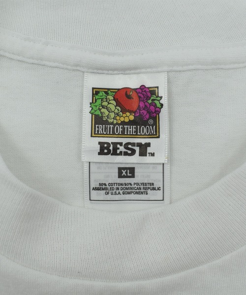 SUPERMAN（スーパーマン）の「【USED】90’s Fruit of the Loom デッドストック “SUPERMAN” ロゴ Tシャツ（Tシャツ/カットソー・メンズ・ホワイト・X-LARGE）」の4枚目の写真