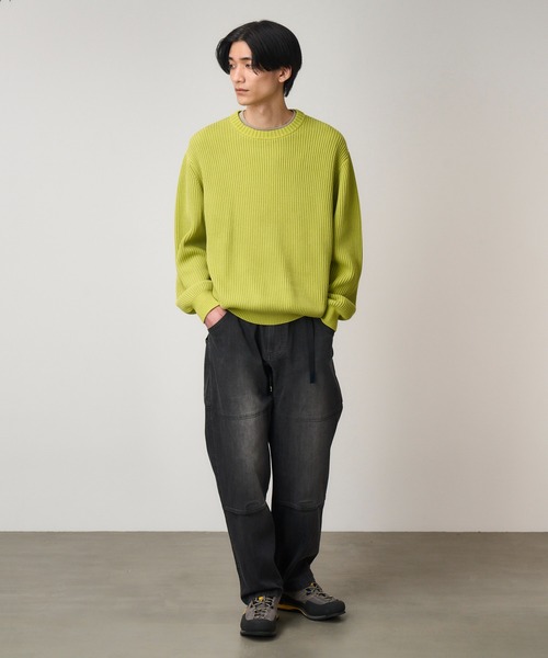 Gramicci(グラミチ)の「10OZ DENIM MOUNTAIN PANT|10オンスデニムマウンテンパンツ(デニムパンツ・メンズ・ブラック系1/ダークインディゴブルー/ブラック系2/ワンウォッシュ・S/M/L/XL)」の11枚目の写真