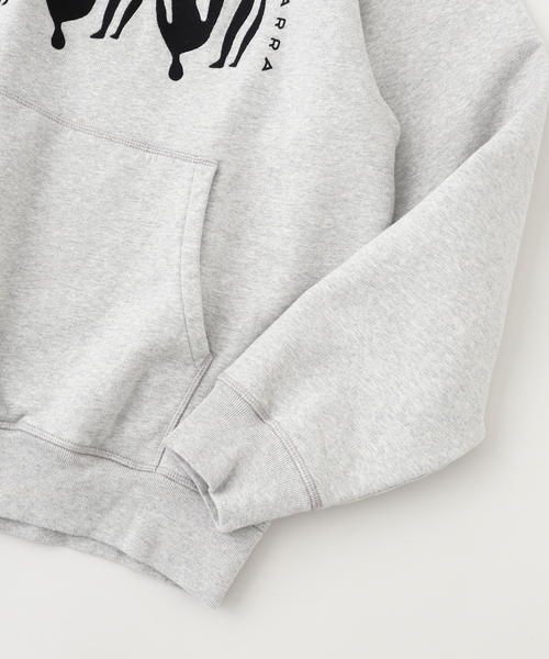 JOURNAL STANDARD（ジャーナルスタンダード）の「by Parra Connected guy hooded sweatshirt（パーカー・メンズ・ブラック/チャコールグレー・MEDIUM）」の7枚目の写真