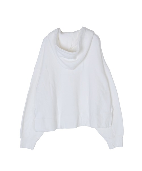 Ungrid(アングリッド)の「【WEB限定】スリットワイドパーカー(パーカー・レディース・ブラック/ライトグレー/モカ/オフホワイト・FREE)」の9枚目の写真