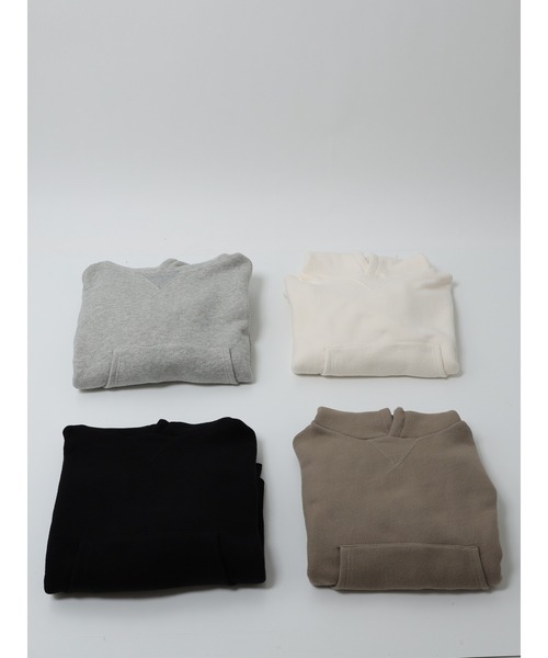 Ungrid(アングリッド)の「【WEB限定】スリットワイドパーカー(パーカー・レディース・ブラック/ライトグレー/モカ/オフホワイト・FREE)」の18枚目の写真