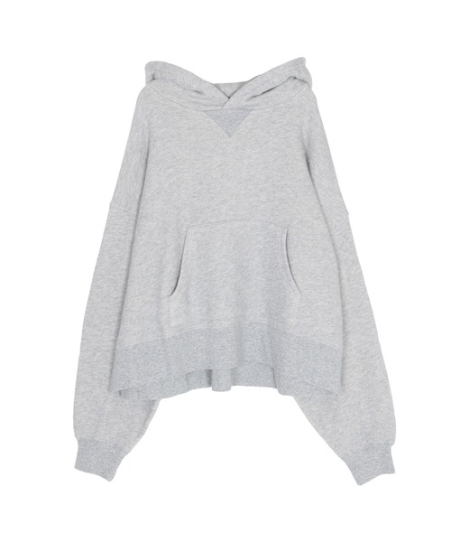 Ungrid(アングリッド)の「【WEB限定】スリットワイドパーカー(パーカー・レディース・ブラック/ライトグレー/モカ/オフホワイト・FREE)」の20枚目の写真