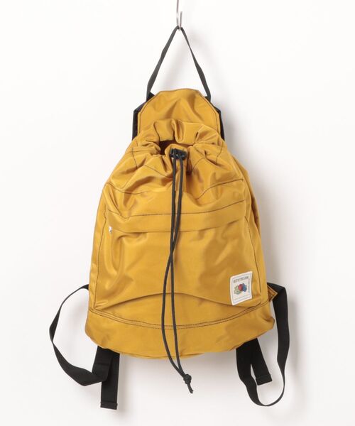 FRUIT OF THE LOOM(フルーツオブザルーム)の「FRUIT OF THE LOOM/フルーツオブザルーム COLOR PURSE BACKPACK(バックパック/リュック・レディース・グリーン/レッド/ピンク/イエロー/ベージュ/カーキ/ブラック/杢グレー・ONE SIZE)」の6枚目の写真