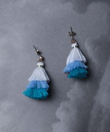 IO（イオ）（イオ）の「◆チタンポスト ３段タッセルピアス◆（ピアス（両耳用））」