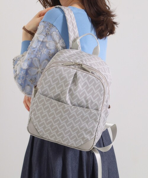 ITS'DEMO(イッツデモ)の「◆【9ポケット】アソートミニリュック(バックパック/リュック・レディース・ベージュ系その他4/ブラック/ブラウン系/グレー系・00)」の1枚目の写真