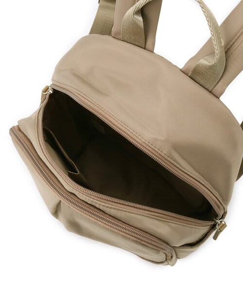 ITS'DEMO(イッツデモ)の「◆【9ポケット】アソートミニリュック(バックパック/リュック・レディース・ベージュ系その他4/ブラック/ブラウン系/グレー系・00)」の9枚目の写真