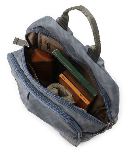 ITS'DEMO(イッツデモ)の「◆【9ポケット】アソートミニリュック(バックパック/リュック・レディース・ベージュ系その他4/ブラック/ブラウン系/グレー系・00)」の12枚目の写真