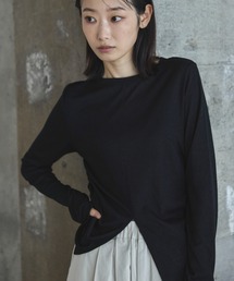 feepur（フェピュール）の「センタースリットシアーロンTee（Tシャツ/カットソー）」