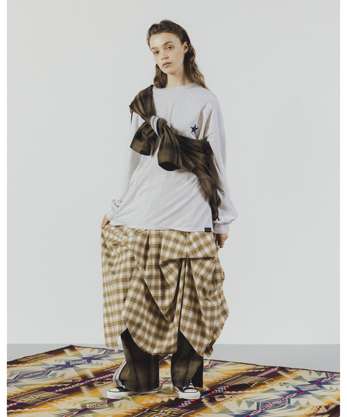 PENDLETON(ペンドルトン)の「【PENDLETON】BACK PRINT LONGSLEEVE TEE(Tシャツ/カットソー・レディース・ピンク/杢グレー/ブラック・SMALL/MEDIUM)」の6枚目の写真