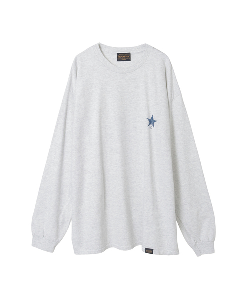 PENDLETON(ペンドルトン)の「【PENDLETON】BACK PRINT LONGSLEEVE TEE(Tシャツ/カットソー・レディース・ピンク/杢グレー/ブラック・SMALL/MEDIUM)」の7枚目の写真