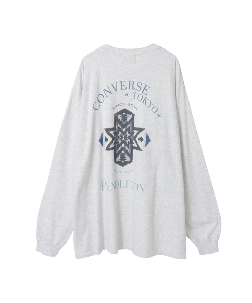 PENDLETON(ペンドルトン)の「【PENDLETON】BACK PRINT LONGSLEEVE TEE(Tシャツ/カットソー・レディース・ピンク/杢グレー/ブラック・SMALL/MEDIUM)」の8枚目の写真