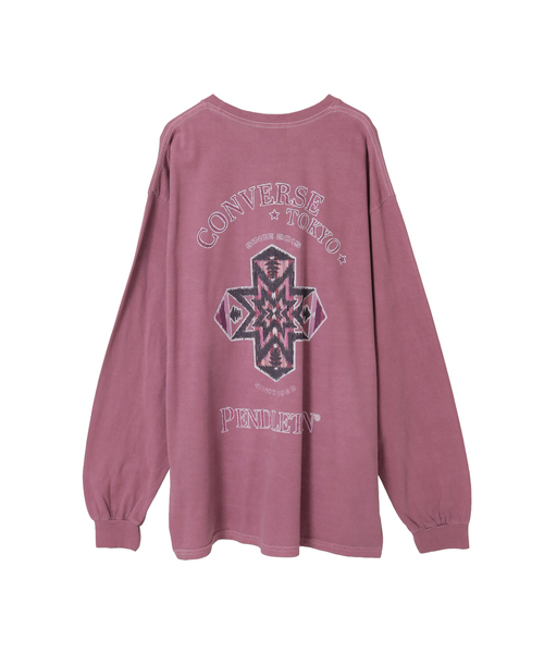 PENDLETON(ペンドルトン)の「【PENDLETON】BACK PRINT LONGSLEEVE TEE(Tシャツ/カットソー・レディース・ピンク/杢グレー/ブラック・SMALL/MEDIUM)」の11枚目の写真