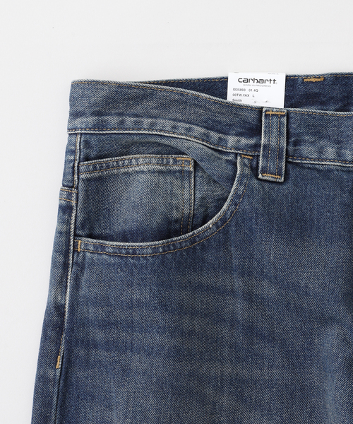 Carhartt WIP(カーハートダブリューアイピー)の「CARHARTT WIP / カーハート ダブリューアイピー BRANDON PANT(デニムパンツ・メンズ・ネイビー・MEDIUM/LARGE)」の6枚目の写真