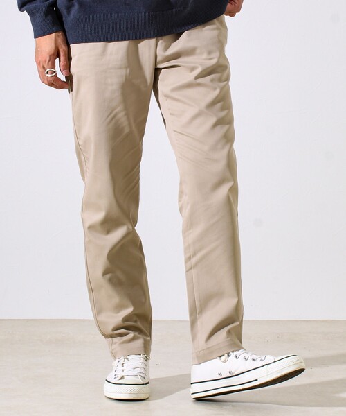 GLOSTER（グロスター）の「【ビジカジ対応】スマートチノストレッチパンツ（チノパンツ・メンズ・グレー/ダークネイビー/ベージュ・S/M/L/XL）」の2枚目の写真