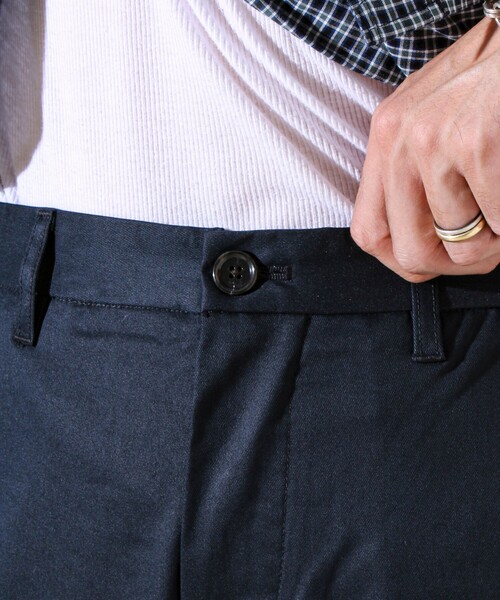 GLOSTER（グロスター）の「【ビジカジ対応】スマートチノストレッチパンツ（チノパンツ・メンズ・グレー/ダークネイビー/ベージュ・S/M/L/XL）」の15枚目の写真