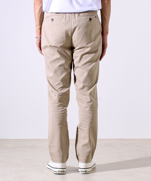 GLOSTER（グロスター）の「【ビジカジ対応】スマートチノストレッチパンツ（チノパンツ・メンズ・グレー/ダークネイビー/ベージュ・S/M/L/XL）」の16枚目の写真