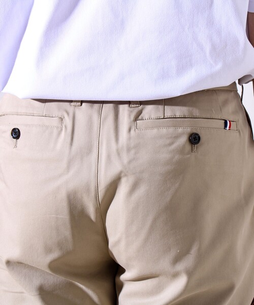 GLOSTER（グロスター）の「【ビジカジ対応】スマートチノストレッチパンツ（チノパンツ・メンズ・グレー/ダークネイビー/ベージュ・S/M/L/XL）」の12枚目の写真