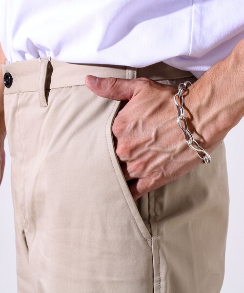 GLOSTER（グロスター）の「【ビジカジ対応】スマートチノストレッチパンツ（チノパンツ・メンズ・グレー/ダークネイビー/ベージュ・S/M/L/XL）」の7枚目の写真