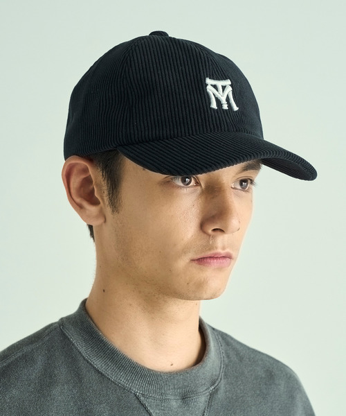 VICTIM（ヴィクティム）の「VICTIM ヴィクティム / ×CA4LA CORDUROY B.B CAP カシラコラボレーションコーデュロイキャップ / VTM-25-A-106（キャップ・メンズ・ブラック/ネイビー/ブラウン・FREE）」の2枚目の写真