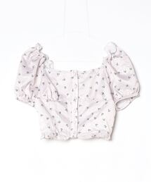 lilLilly（リルリリー）の「半袖ブラウス（シャツ/ブラウス）」