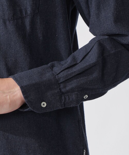 ECOALF(エコアルフ)の「FELIPE シャツ / FELIPE SHIRT MAN(シャツ/ブラウス・メンズ・グレー/ブルー系その他7・S/M/L)」の12枚目の写真