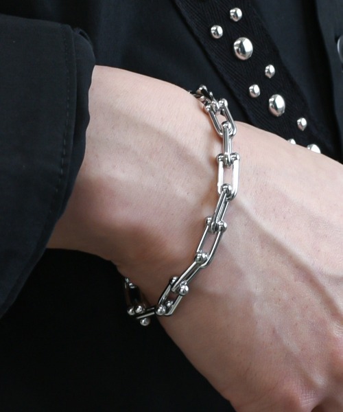 A'GEM/9 × .kom 『BENUSTA/べネスタ』Heavy Link Bracelet