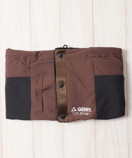 GERRY(ジェリー)の「【GERRY/ジェリー】2WAYフードネックウォーマー(撥水加工)(ネックウォーマー/スヌード・レディース・チャコールグレー/ブラック/ダークブラウン・FREE)」の1枚目の写真