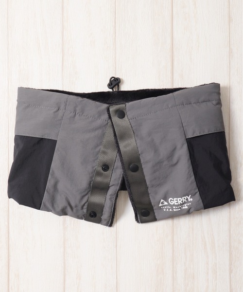 GERRY(ジェリー)の「【GERRY/ジェリー】2WAYフードネックウォーマー(撥水加工)(ネックウォーマー/スヌード・レディース・チャコールグレー/ブラック/ダークブラウン・FREE)」の3枚目の写真