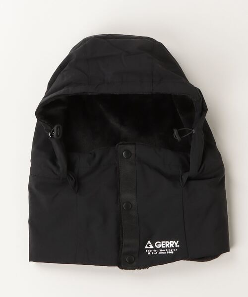 GERRY(ジェリー)の「【GERRY/ジェリー】2WAYフードネックウォーマー(撥水加工)(ネックウォーマー/スヌード・レディース・チャコールグレー/ブラック/ダークブラウン・FREE)」の2枚目の写真