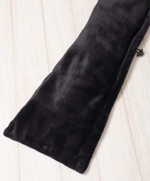 GERRY(ジェリー)の「【GERRY/ジェリー】2WAYフードネックウォーマー(撥水加工)(ネックウォーマー/スヌード・レディース・チャコールグレー/ブラック/ダークブラウン・FREE)」の12枚目の写真