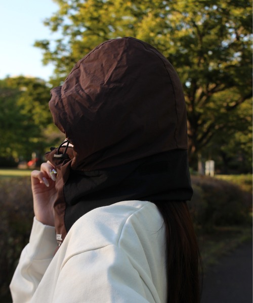 GERRY(ジェリー)の「【GERRY/ジェリー】2WAYフードネックウォーマー(撥水加工)(ネックウォーマー/スヌード・レディース・チャコールグレー/ブラック/ダークブラウン・FREE)」の20枚目の写真