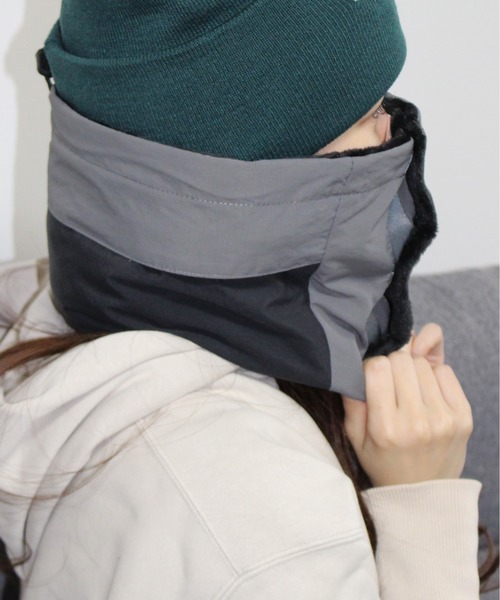 GERRY(ジェリー)の「【GERRY/ジェリー】2WAYフードネックウォーマー(撥水加工)(ネックウォーマー/スヌード・レディース・チャコールグレー/ブラック/ダークブラウン・FREE)」の22枚目の写真