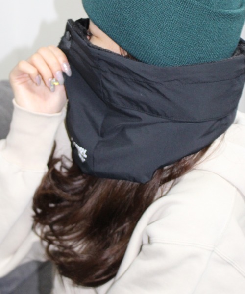 GERRY(ジェリー)の「【GERRY/ジェリー】2WAYフードネックウォーマー(撥水加工)(ネックウォーマー/スヌード・レディース・チャコールグレー/ブラック/ダークブラウン・FREE)」の5枚目の写真