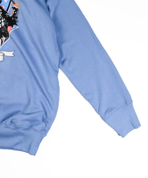 ROCK-OFF(ロックオフ)の「【ROCK-OFF】【AW】KISS AMERICANA HOODIE(パーカー・メンズ・ライトブルー・MEDIUM/LARGE/X-LARGE)」の3枚目の写真