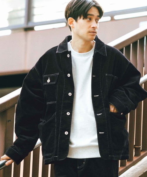 セール】【セットアップ可】ツイルコールワークジャケット / 592201