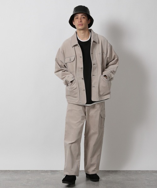 セットアップ可】ツイルコールワークジャケット / 592201（ブルゾン