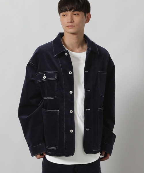 セットアップ可】ツイルコールワークジャケット / 592201（ブルゾン
