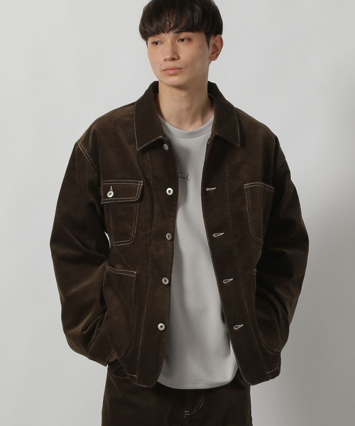 セール】【セットアップ可】ツイルコールワークジャケット / 592201