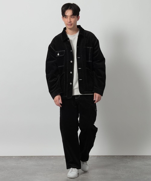 セール】【セットアップ可】ツイルコールワークジャケット / 592201