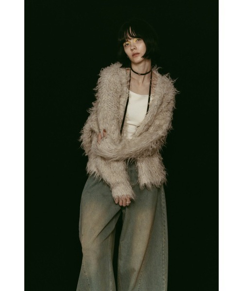 shaggy cardigan（カーディガン/ボレロ）｜Knuth Marf（クヌースマーフ