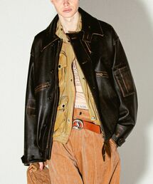 エディフィス シングルライダースジャケット EDIFICE（エディフィス