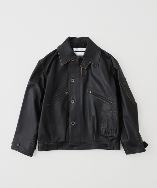 セール】DAIRIKU / ダイリク 'Inception' Leather MK3 Jacket