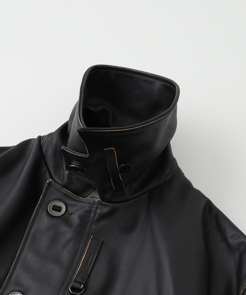 BAYCREW'S DEPO(ベイクルーズデポ)の「DAIRIKU / ダイリク "Inception" Leather MK3 Jacket(ライダースジャケット・メンズ・ブラック・MEDIUM)」の5枚目の写真