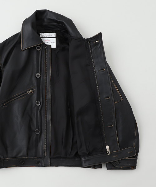 セール】DAIRIKU / ダイリク 'Inception' Leather MK3 Jacket