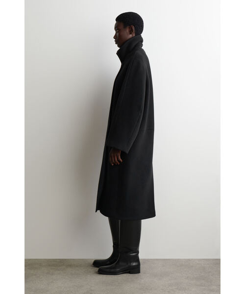 オーバーサイズ ダブルブレストウールコート（その他アウター）｜COS
