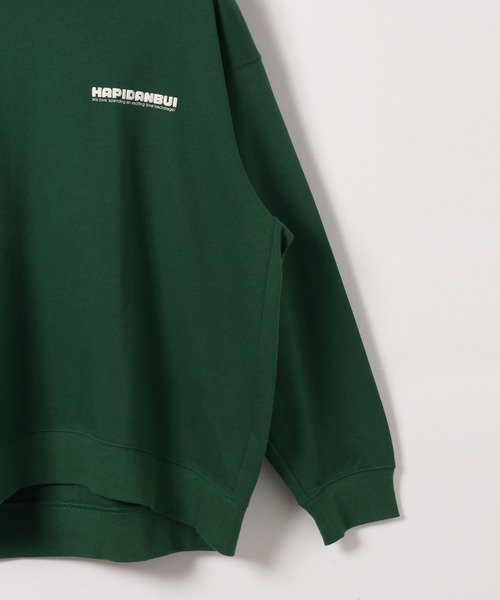 GLOBAL WORK（グローバルワーク）の「はぴだんぶい＊グラフィックパーカー/AND YUA ANY/595513（パーカー・キッズ・オフホワイト/カーキ・MEDIUM/SMALL）」の10枚目の写真