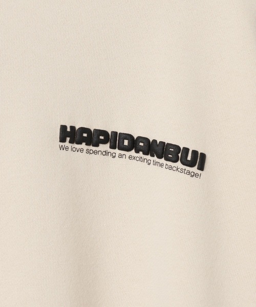 GLOBAL WORK（グローバルワーク）の「はぴだんぶい＊グラフィックパーカー/AND YUA ANY/595513（パーカー・キッズ・オフホワイト/カーキ・MEDIUM/SMALL）」の13枚目の写真