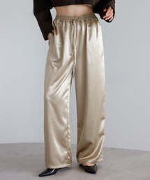 satin easy pants / サテンイージーパンツ